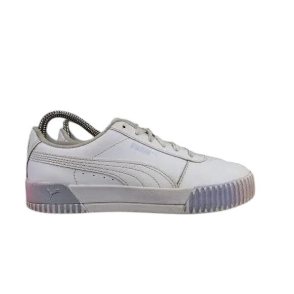 Puma Shoes Womens 7 Sneakers Lifestyle Trainers Carina Street Pastel Platform - Picture 1 of 12